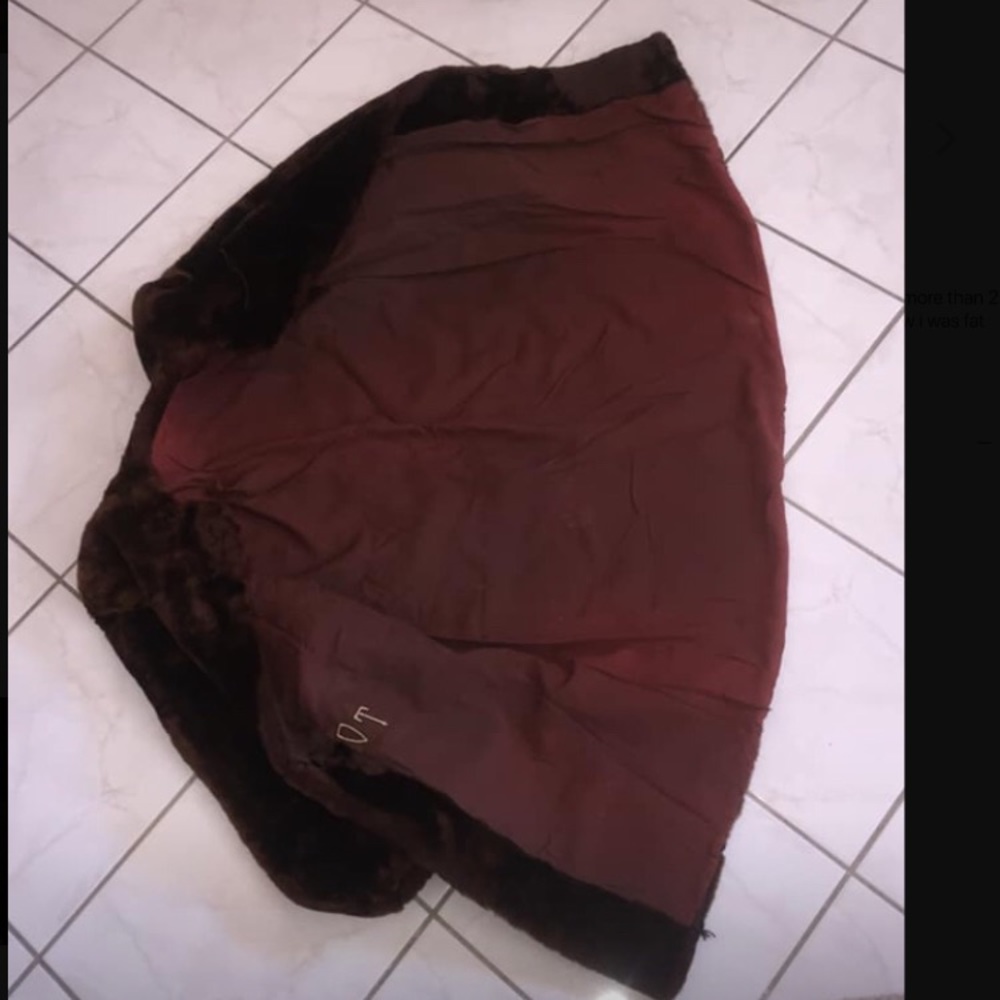 1940’s antique beaver fur coat - Picture 3 of 4